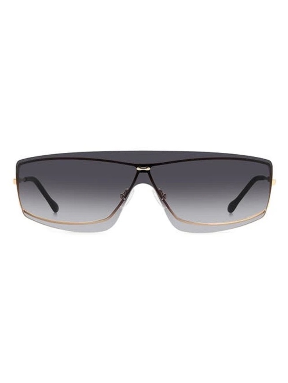 99mm Gradient Oversize Shield Sunglasses